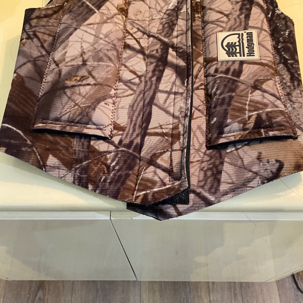 Hodgman Neoprene Camo Ful Zip & Velcro‎ Dog Vest. XXXL.  Style 0200, chest 15" - Picture 5 of 12